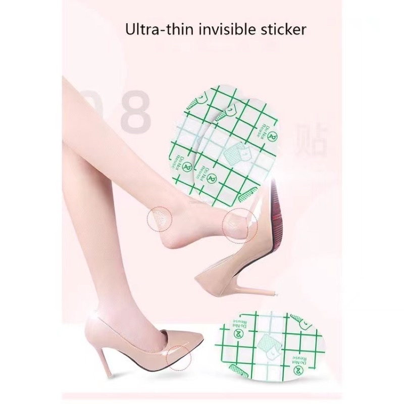 Heel sticker for anti blister skin foot care transparent adhesive type ...