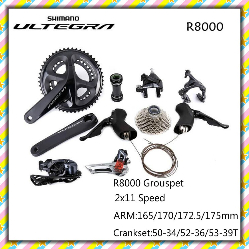 Shimano Ultegra R8000 Groupset road bike bicycle 2X11 Speed 22