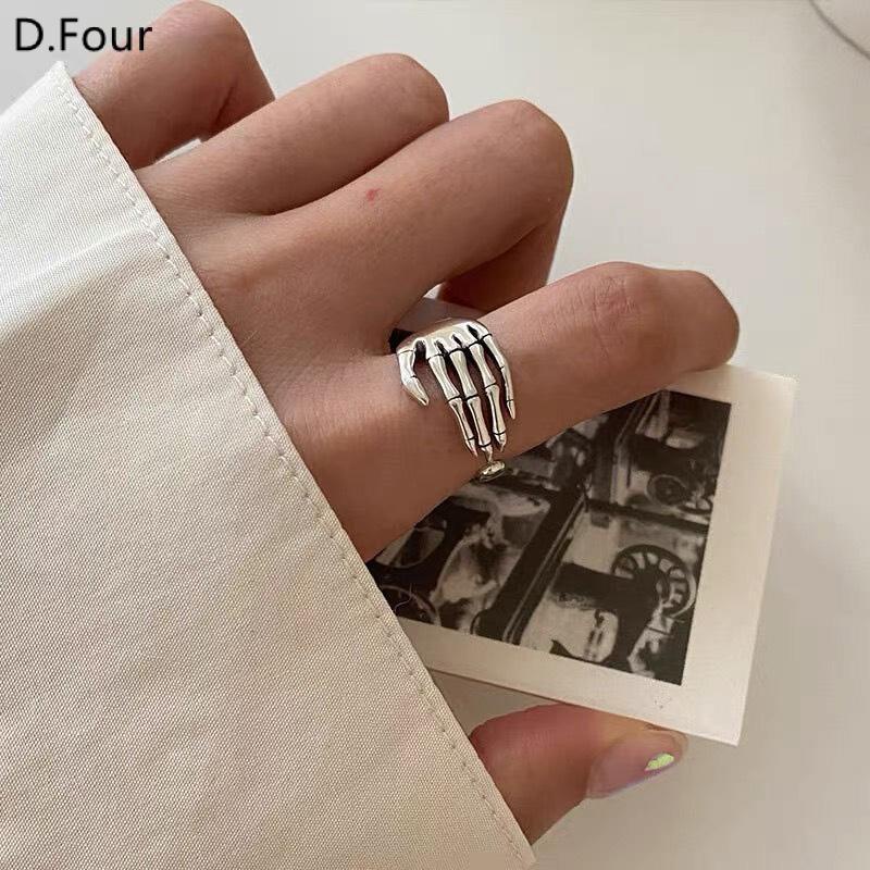 Unique And Stylish Hand Bone-shaped Alloy RingD | Shopee Philippines