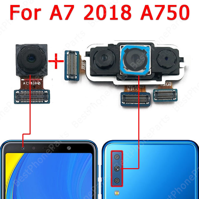Front Back Camera For Samsung Galaxy A7 2018 2016 2017 Small