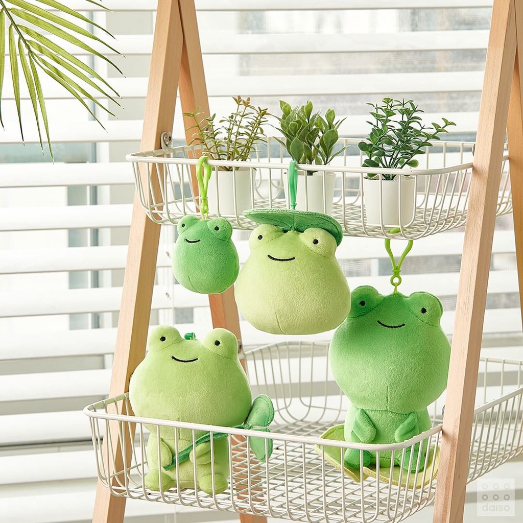 [Daiso Korea] 2022 REST IN FOREST Season / GREEN FROG (Hair Band, Soap