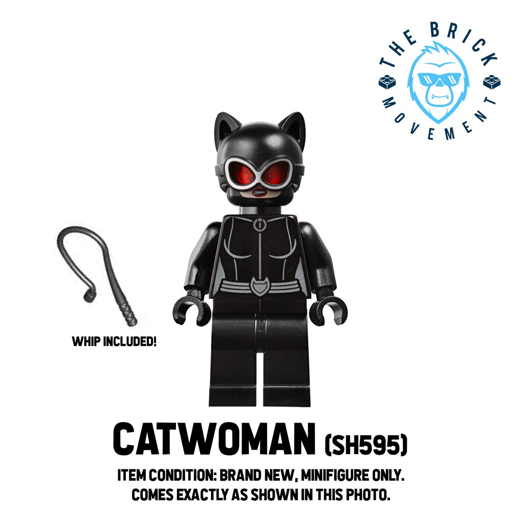 Lego discount catwoman minifigure