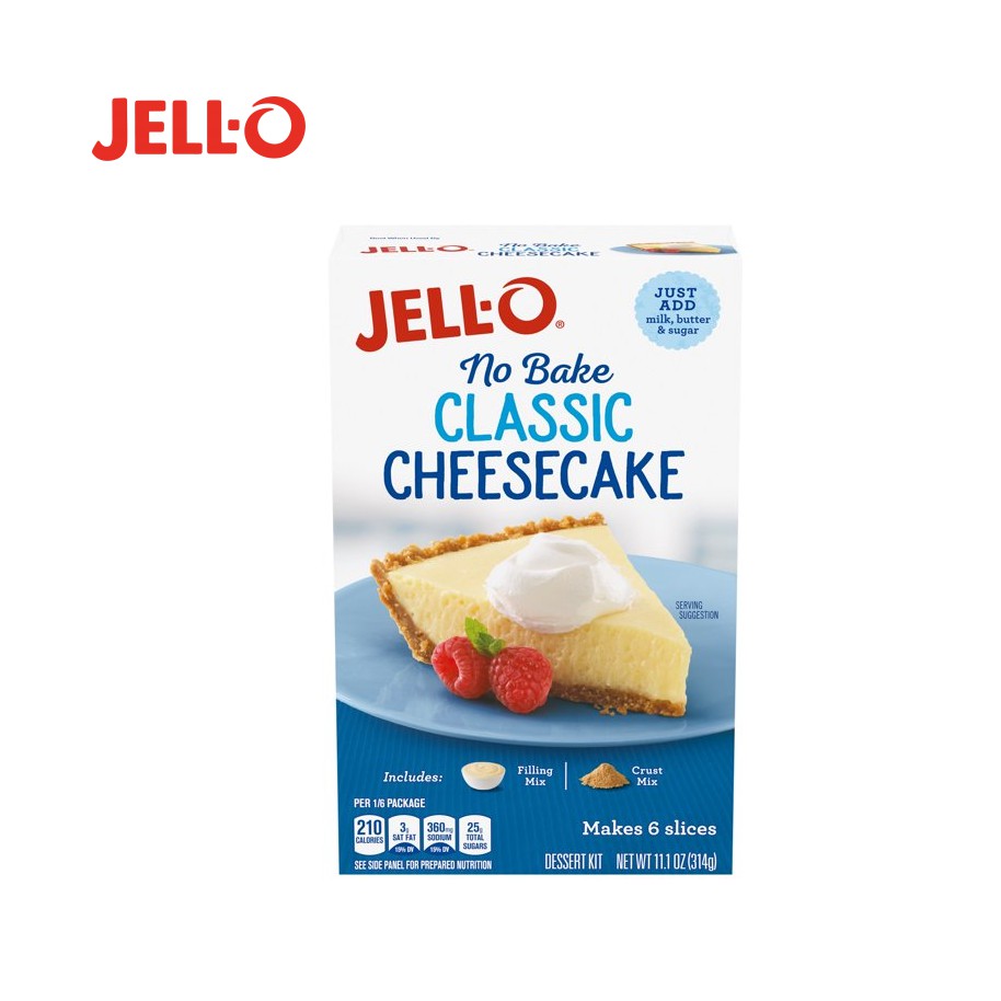 Jell-O No Bake Classic Cheesecake Dessert 11.1 oz. | Shopee Philippines