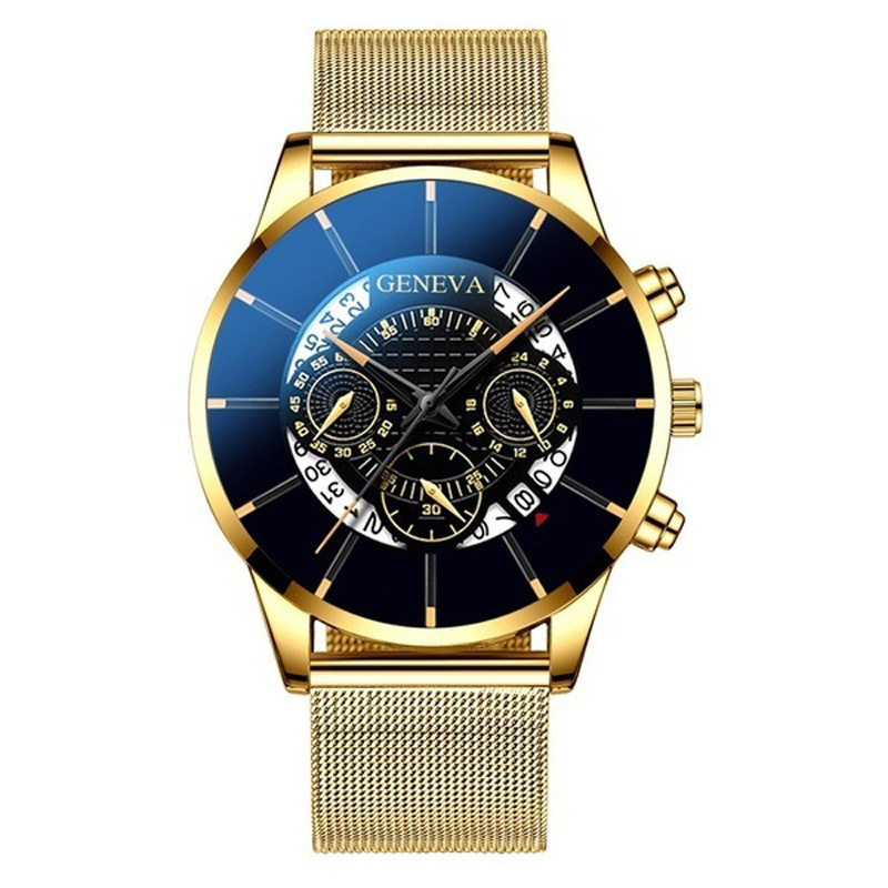 European and American fashion watch luxury calendar stainless