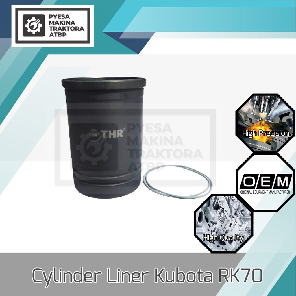 Cylinder Liner for RK70 Kubota Water-Cooled Diesel Engine | Shopee ...