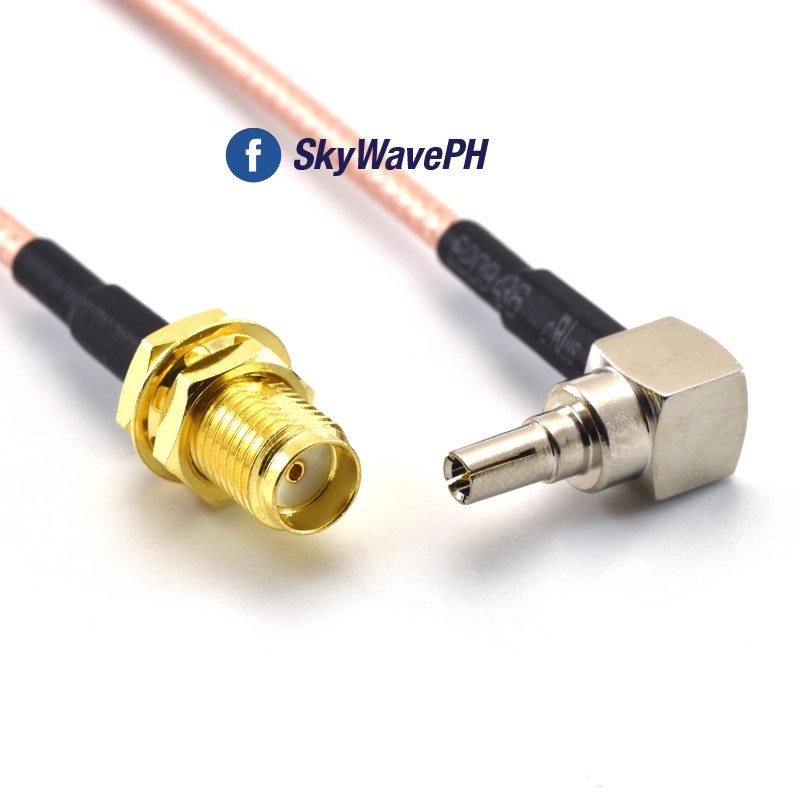 SkyWave SMAFemale to CRC9 Pigtail Converter Huawei ZTE ZLT Boosteven