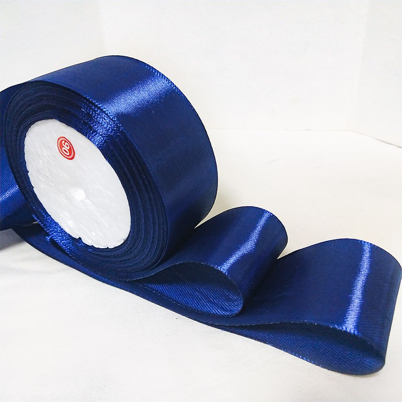 25 yards / roll deep blue ribbon wedding decoration home decoration ...