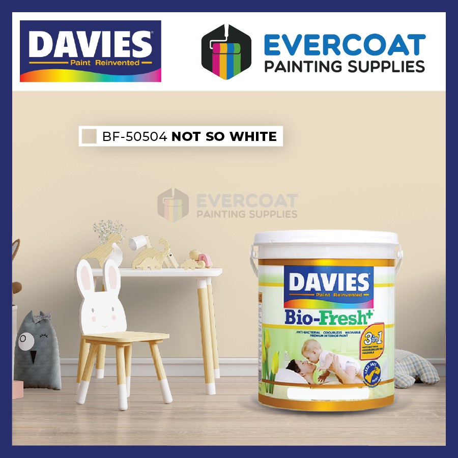 Davies Paints BioFresh 4Liters ( Whites & Neutrals) Shopee Philippines