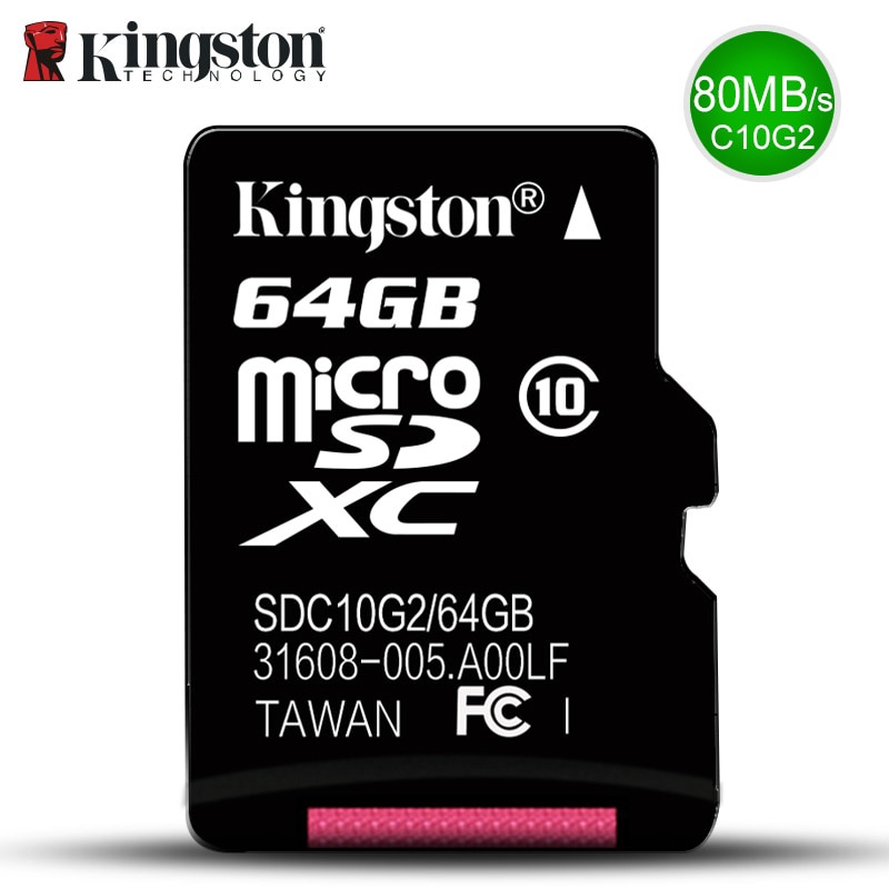 Kingston Micro SDHC 32Go Class 10 + Adapt - Carte mémoire