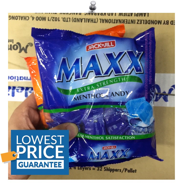 Maxx Extra Strength Menthol Candy