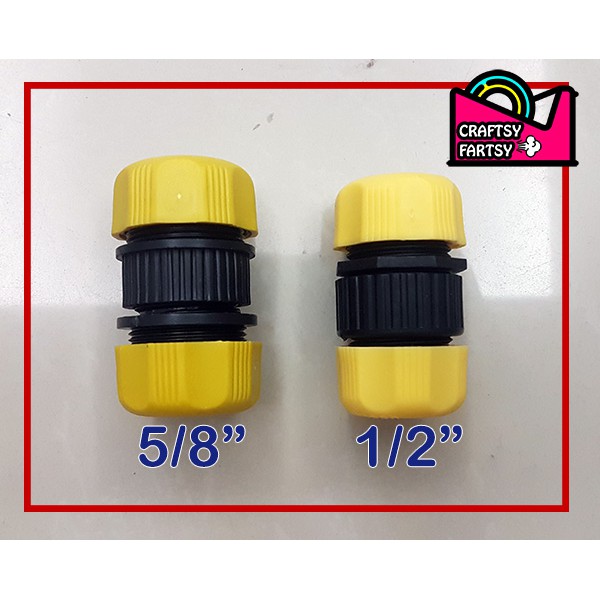 (PER PIECE) PVC Hose Coupling 1/2" and 5/8" Shopee Philippines