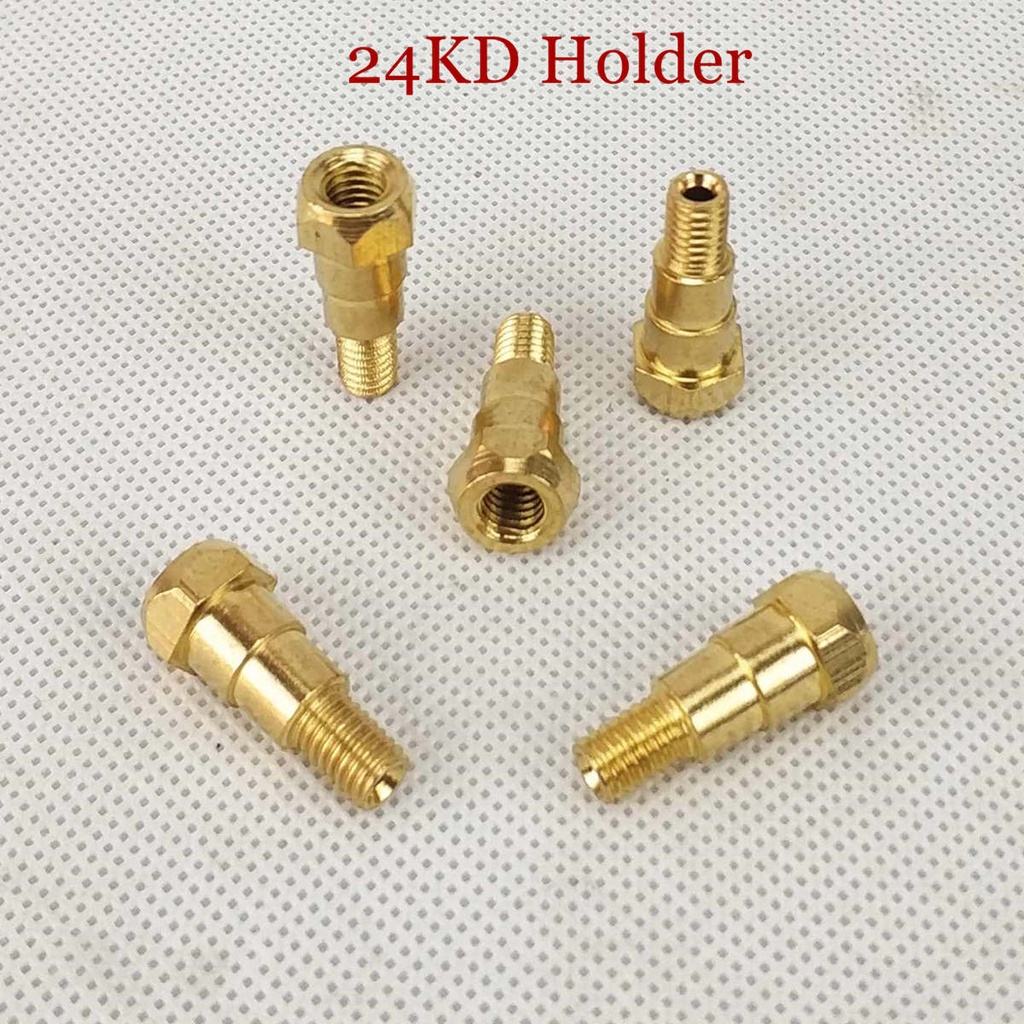 24KD Gas Nozzle Holder 5pcs Style MIG Welding Torch Contact Tip Holders