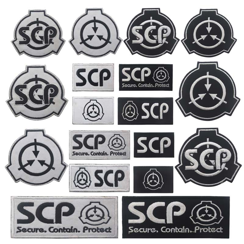 SCP Foundation Emblem Badge,Secure,Contain,Protec Embroidery Appliques ...