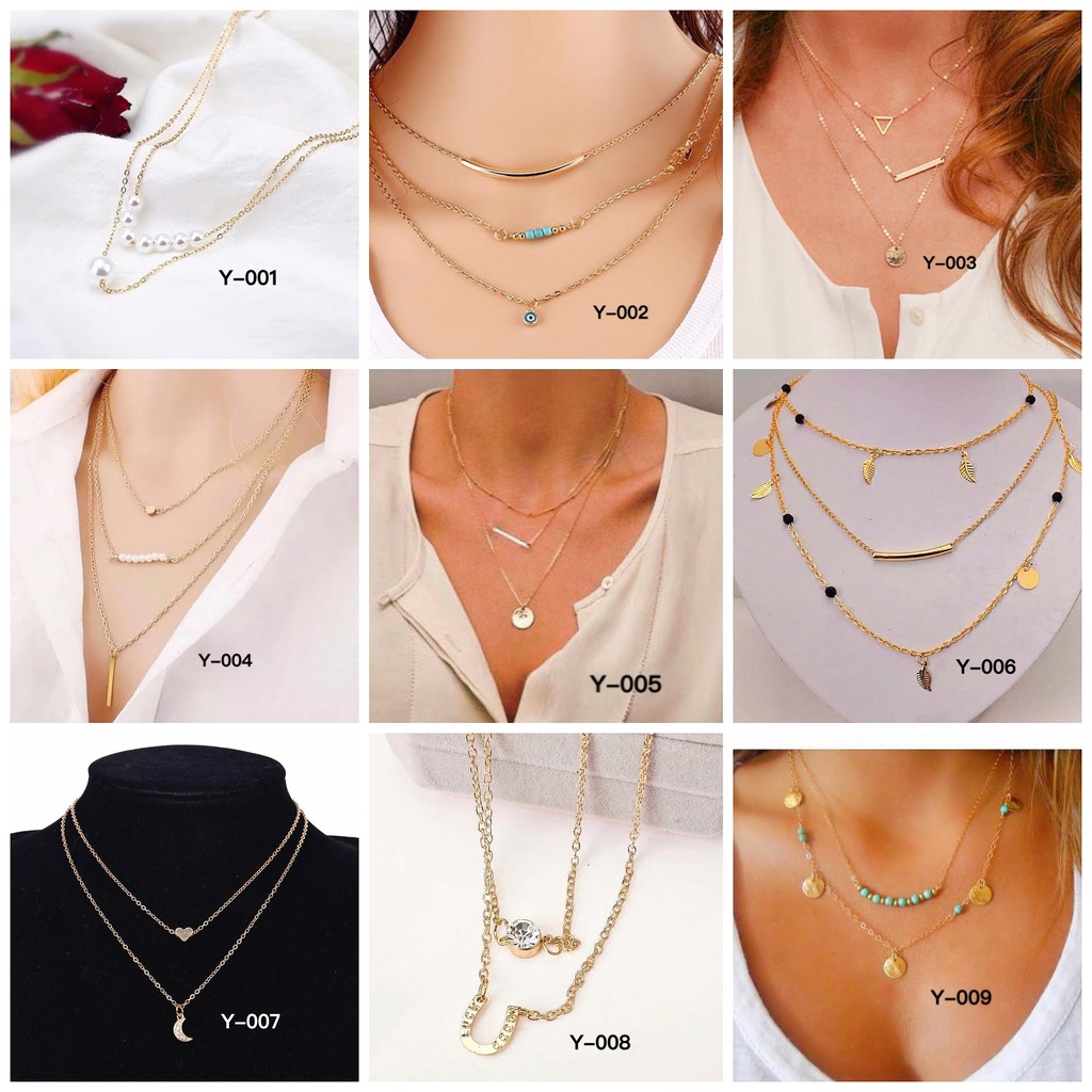 Korean fashion necklace shop