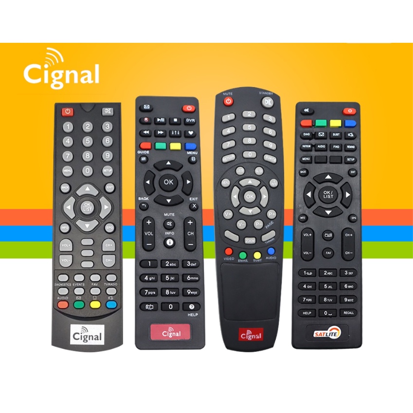 Universal Cignal Remote Control for Skyworth/GUA/Arion/Satlite HD TV ...
