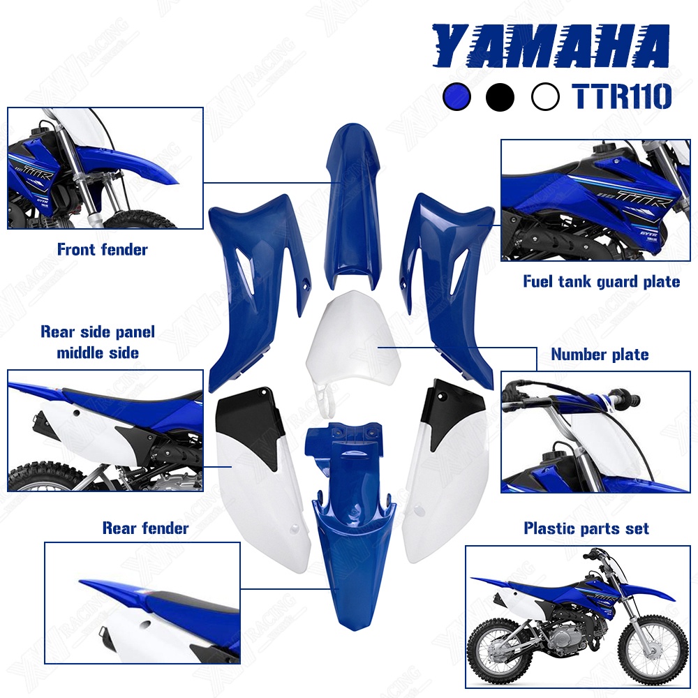 Motorcycle Bodywork Plastic Fairing Body Kit Fender For Kawasaki Klx 110 00 09 Klx65 00 15 Suzuki Rm 6 Drz 110 Dirt Pit Bike Fender I.261273924 - View #9