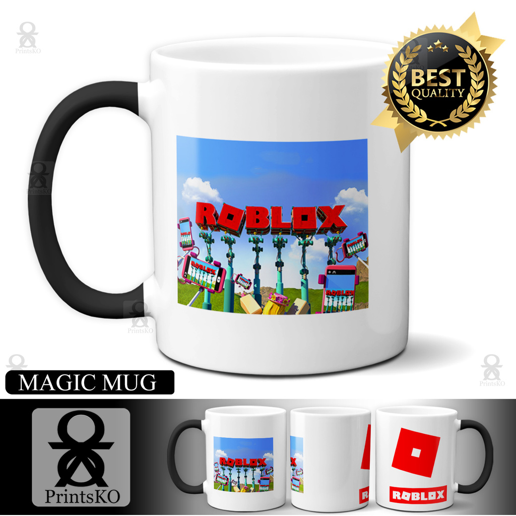 Roblox Magic Mug or White Mug - Block Design | Shopee Philippines