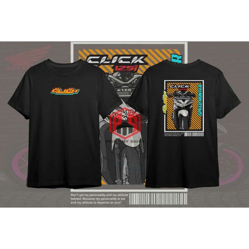 Honda Click unisex Tshirt | Shopee Philippines