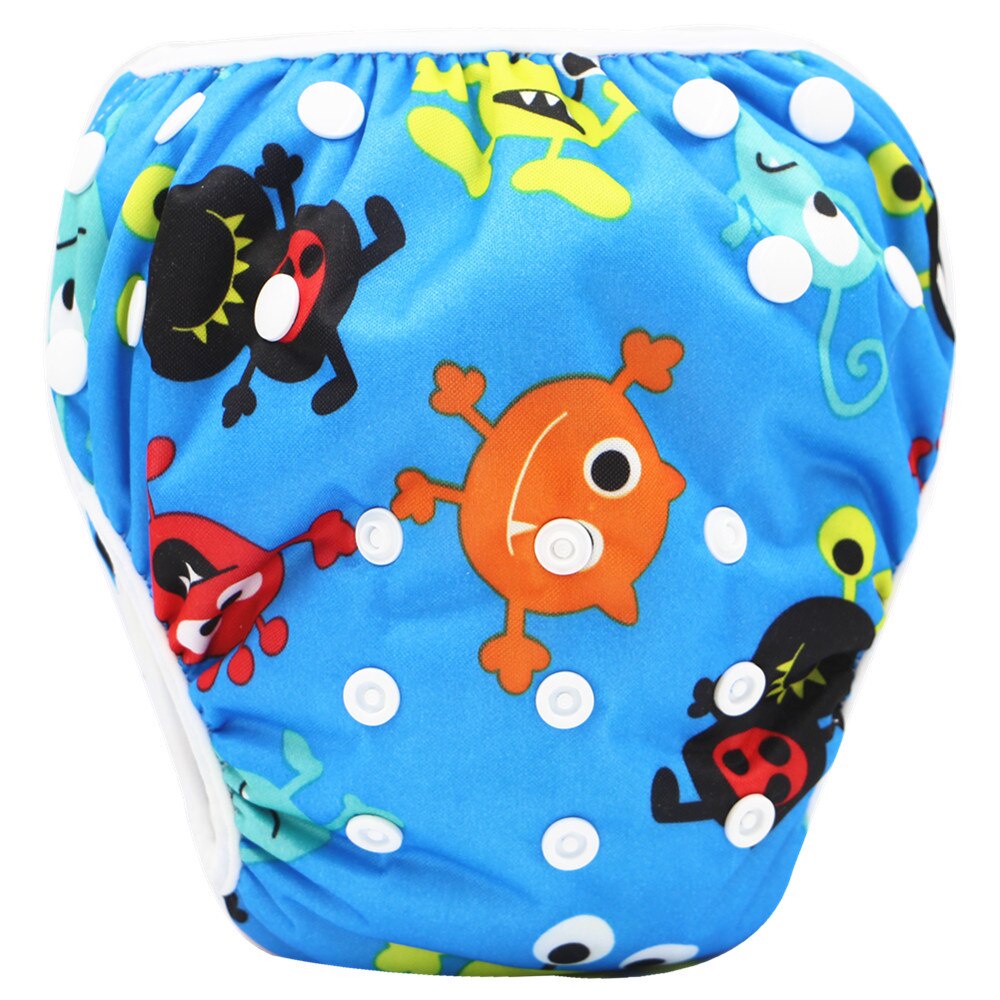 New Baby Swim Diapers Waterproof Adjustable Cloth Diapers Pool
