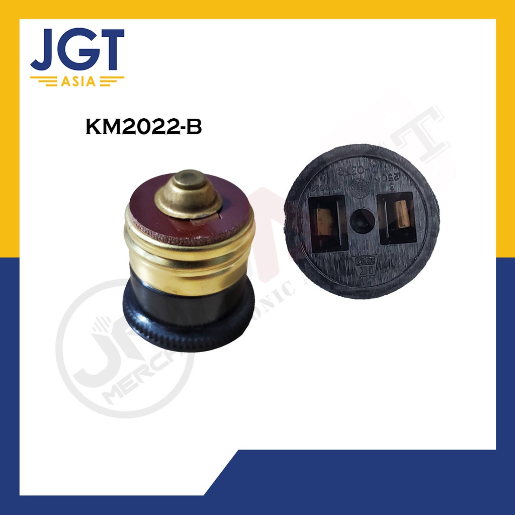 Kopez KM Female Plug Base, 3A-250V (KM2022-B) | Shopee Philippines