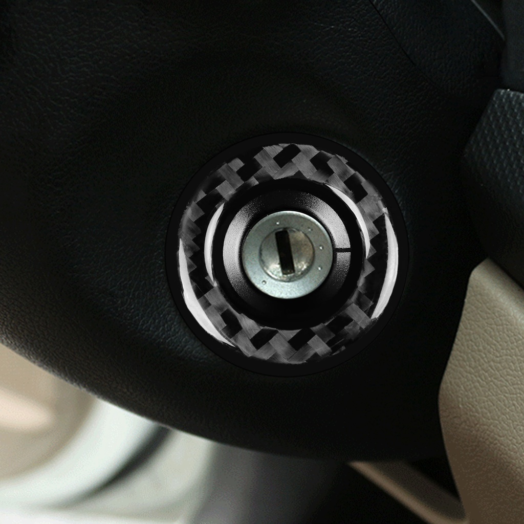 Volkswagen 1219 Volkswagen Beetle Beetle Car Interior Modification Ignition Ring Carbon Fiber