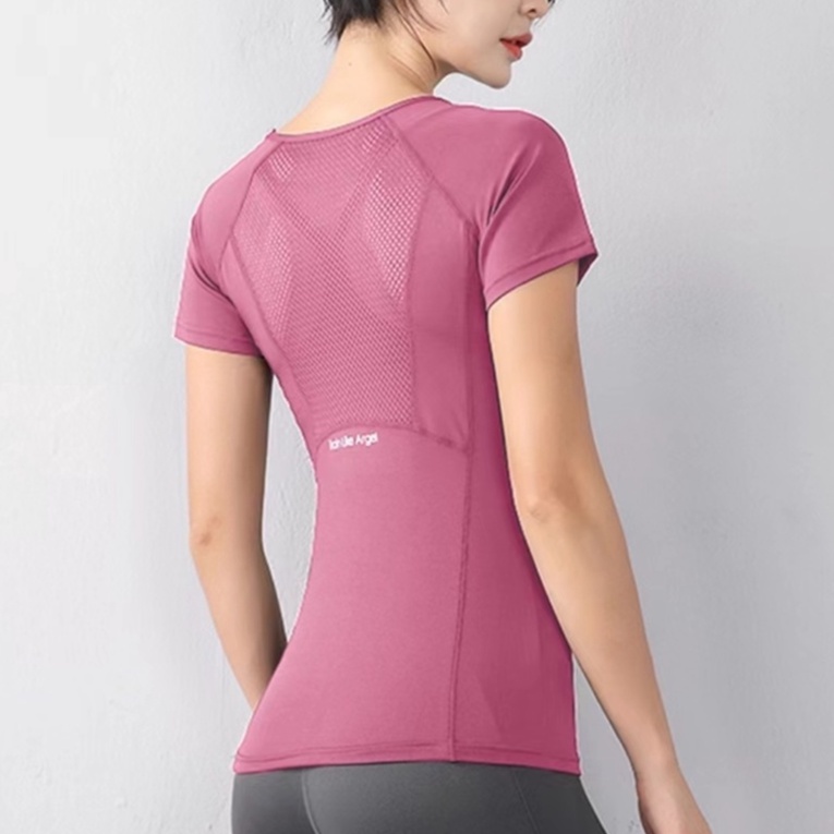 【KBK】Women's Sports Drifit TShirt Short Sleeve Athletic Dry Fit Shirt