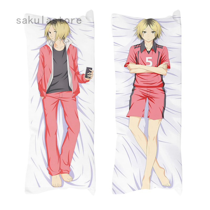 Anime Haikyuu!! Kenma Kozume Dakimakura Pillow Cases Body Size Hug ...