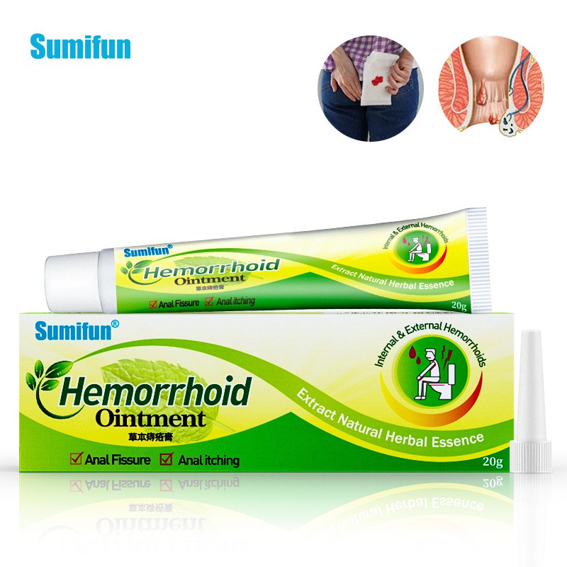 Herbal Hemorrhoids Cream Ointment Internal Hemorrhoids Piles Pain