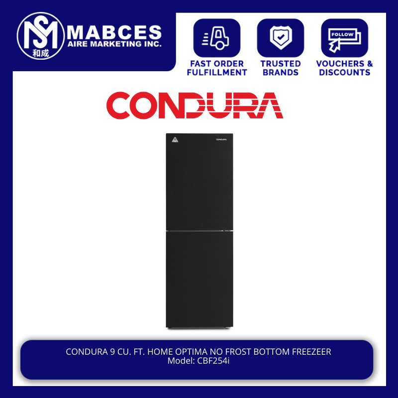 Condura 9 deals cu ft refrigerator