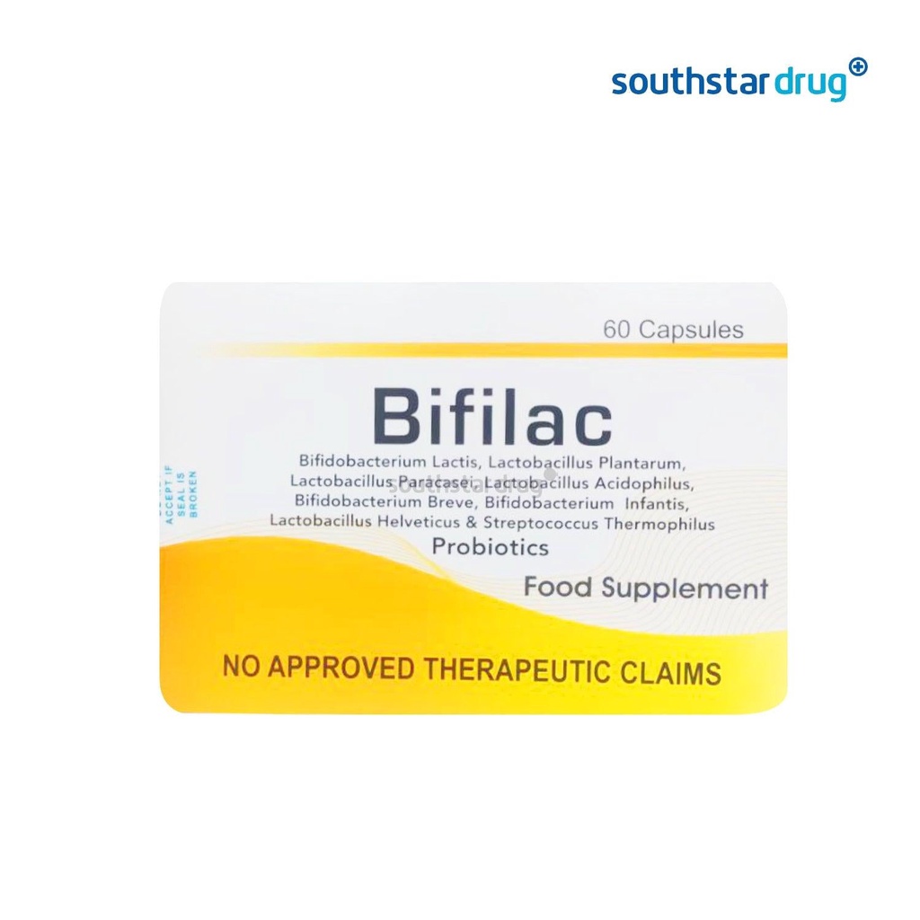 Bifilac Probiotic 500mg Capsules 10s Shopee Philippines