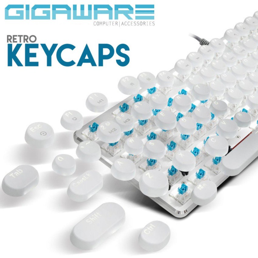 Gigaware Gaming Typewriter MX Keycaps Shopee Philippines