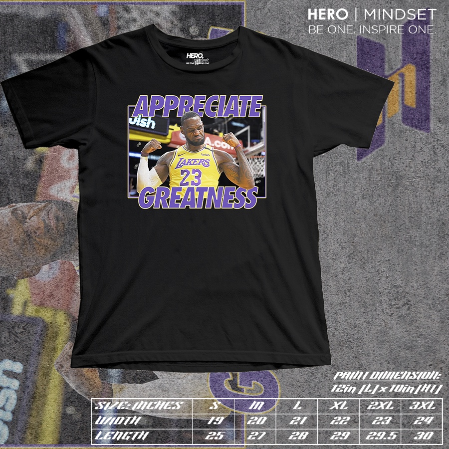 Lebron james hero cheap t shirt