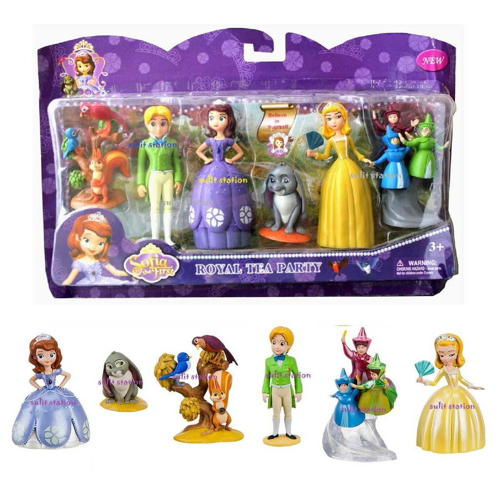 PRINCESS SOFIA THE FIRST FAIRY TOY FIGURES CAKE TOPPER | Shopee Philippines