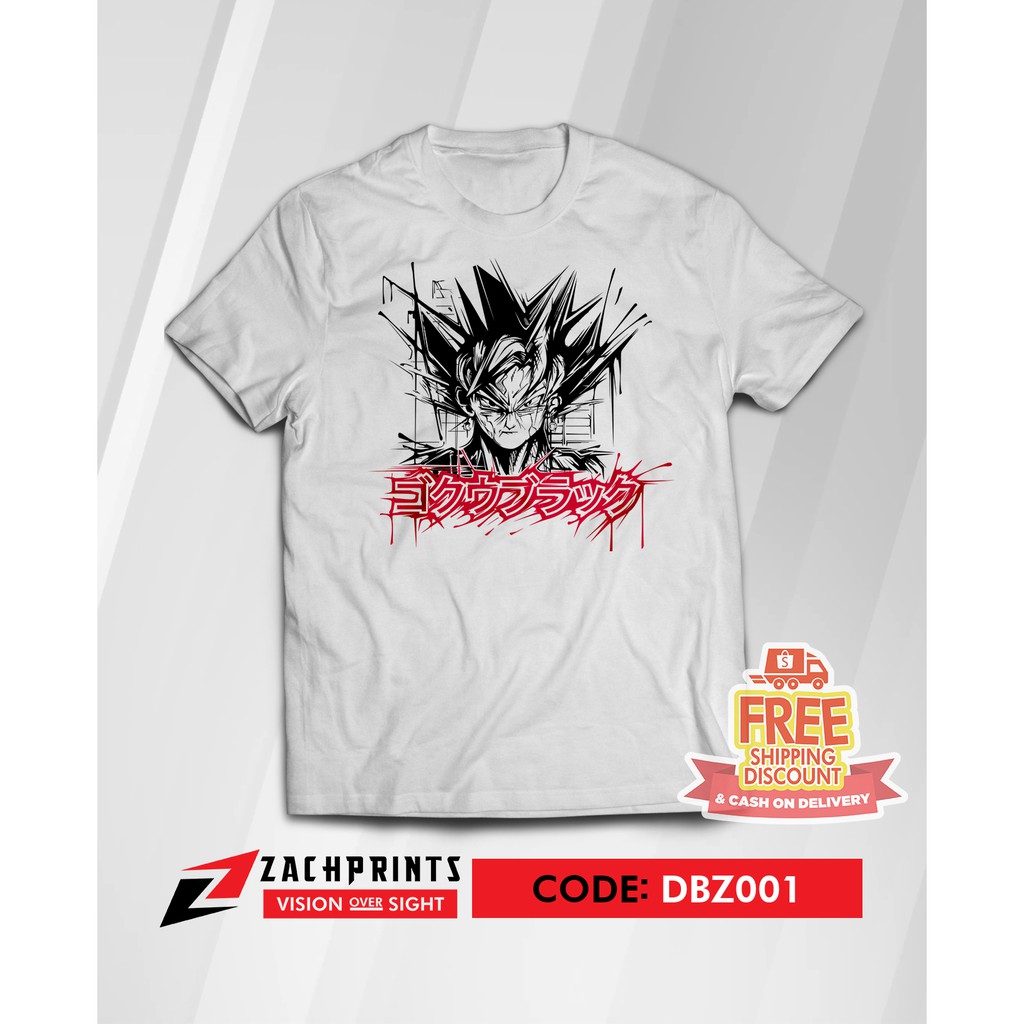 DRAGON BALL Z SHIRT GOKU BLACK Shopee Philippines