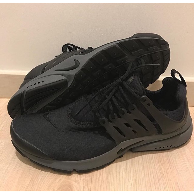 Mens all black on sale prestos