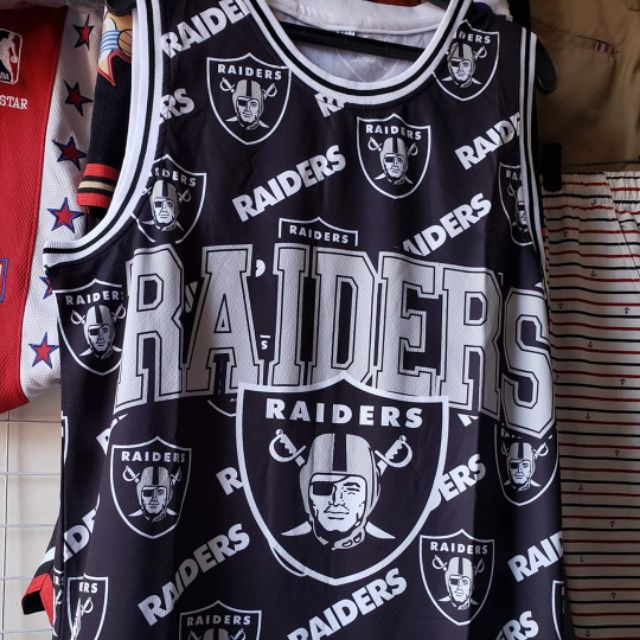 Oakland raiders best sale basketball jersey