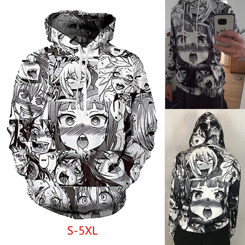 Ahegao hoodie hot sale shopee