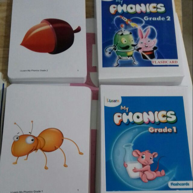 Flashcard i learn my phonics grade 1 - 2 (size a5) | Shopee Philippines