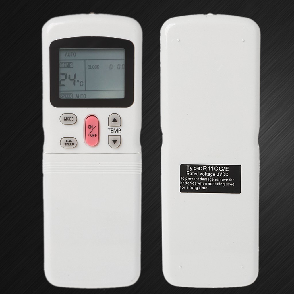 thumbnail image 2 of Replacement Remote Control For Midea & Carrier Air Conditioners (R11CG/E, R11HG/E, R11HQ/E) 2 of 5