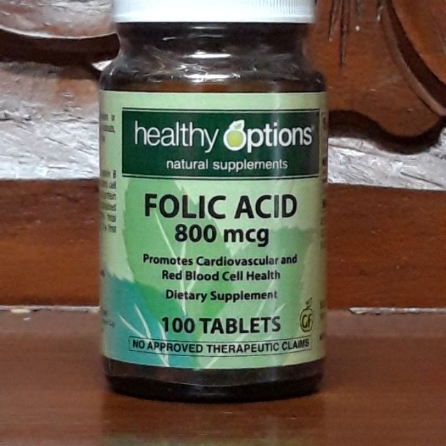 Healthy Options FOLIC ACID Shopee Philippines