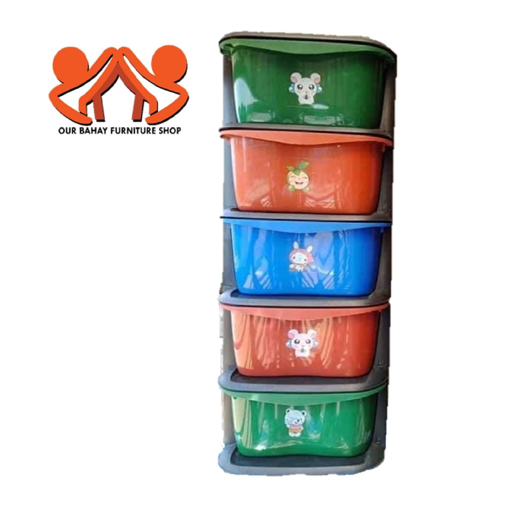 5 LAYERS MINI DRAWER / KIDDIE DRAWER / SMALL DRAWER / COLORFUL DRAWER ...