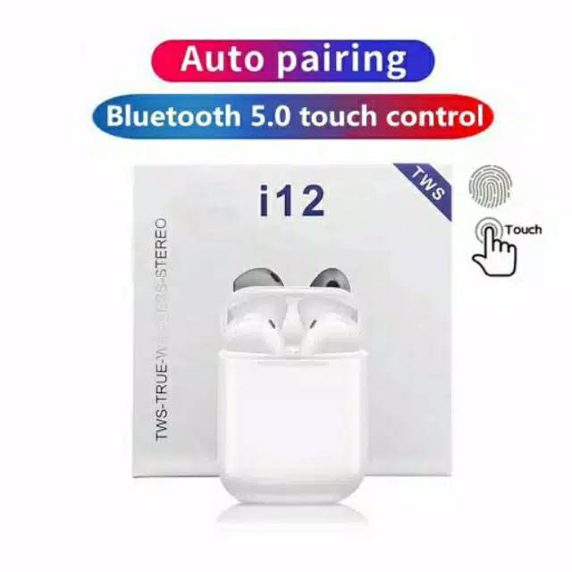 I12 tws airport touch bluetooth 5.0 Earphones 3D wireless Earphones ...