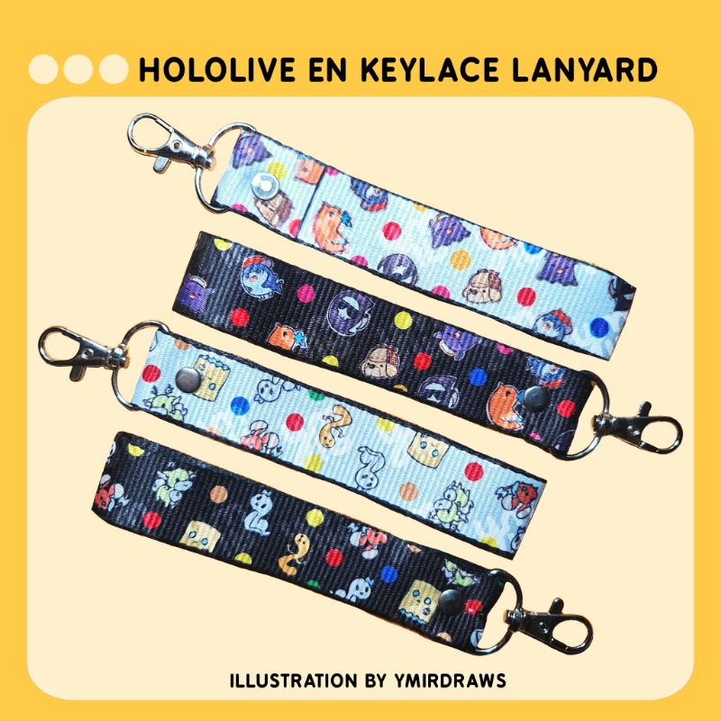 Hololive EN Myth & Council Keylace Lanyard | Shopee Philippines