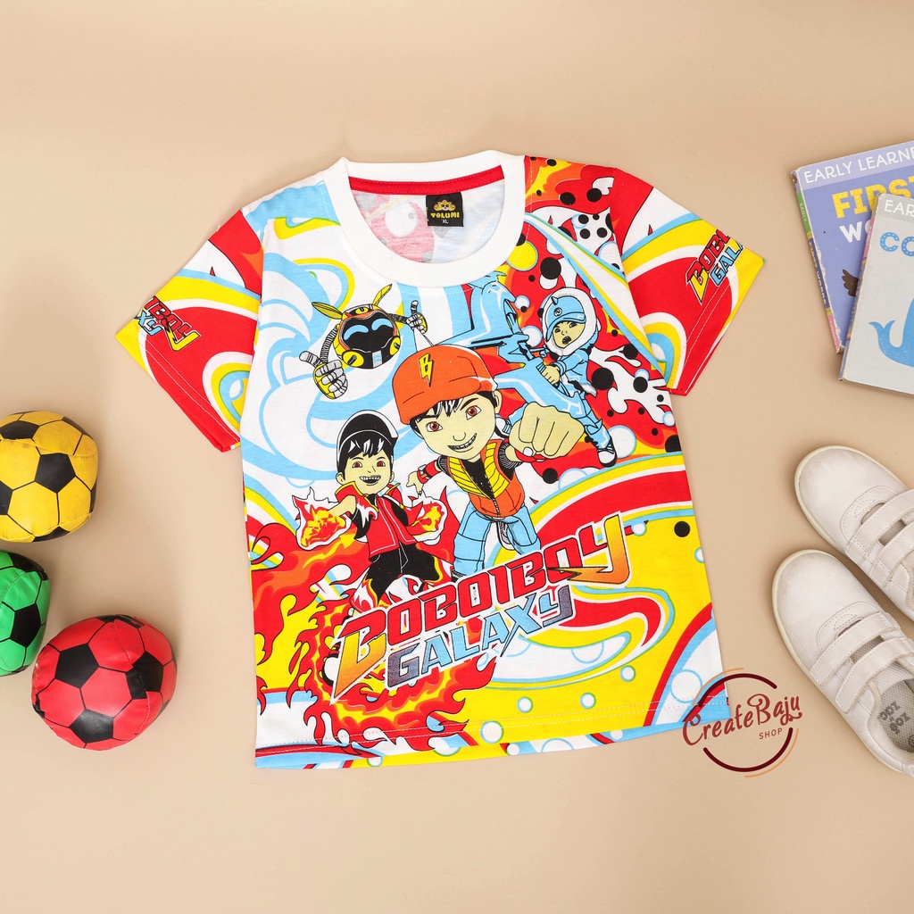 KATUN Boboiboy GALAXY Boys TShirts 17 Years Old Boys Tops FASHION Cotton Material Shopee