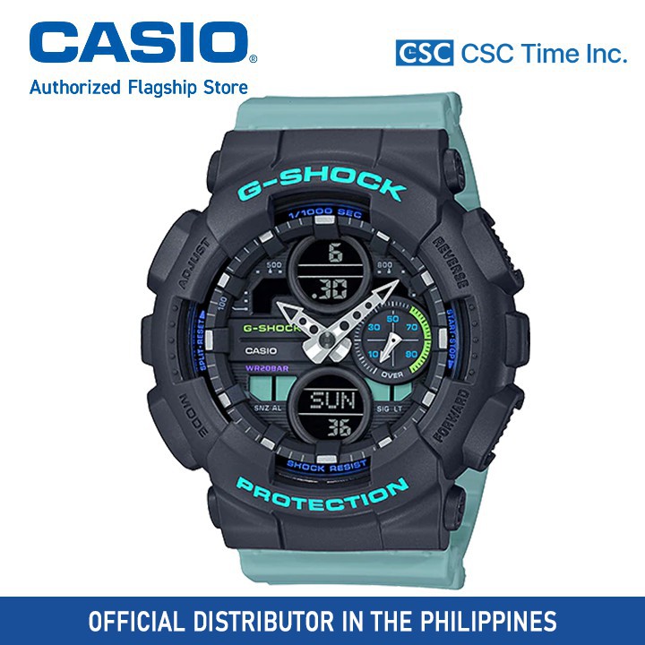 G shock 2025 blue green