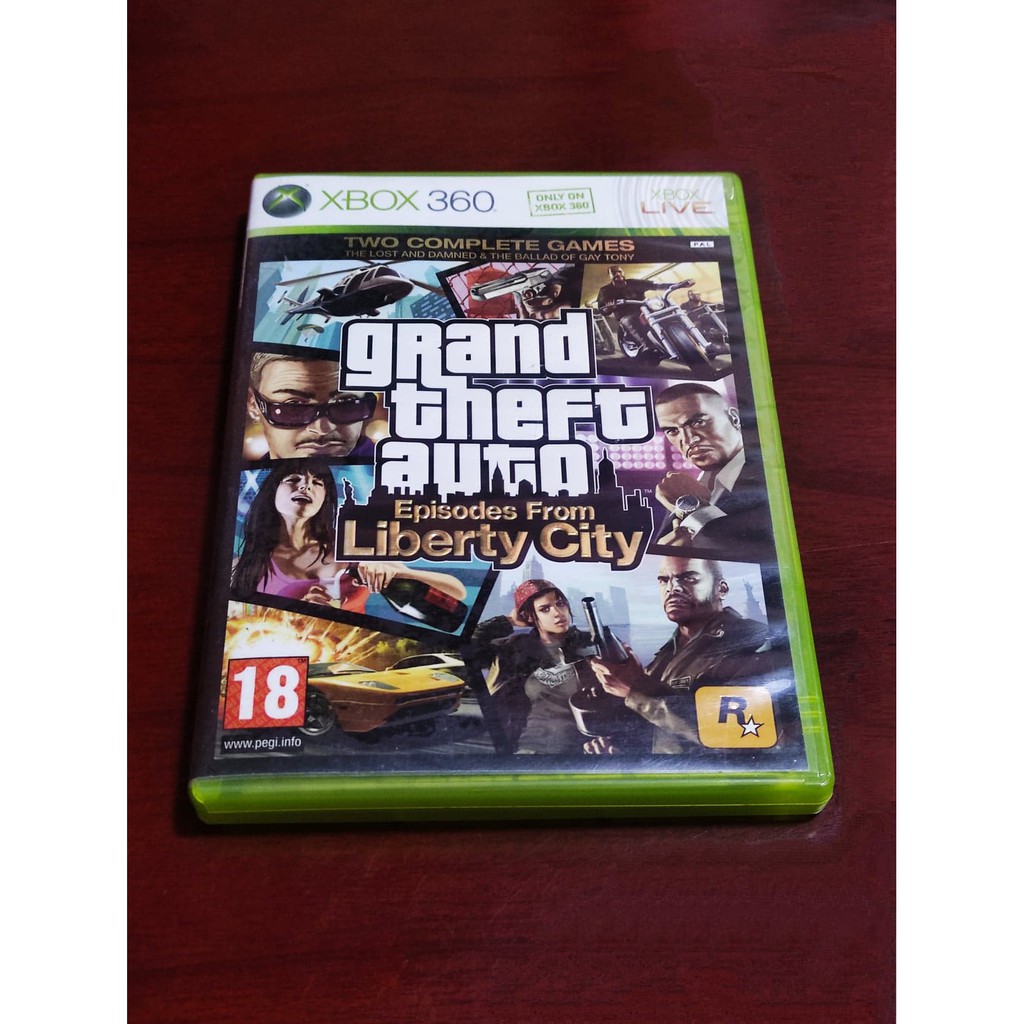 GTA Episodes from Liberty City - xbox360 game | Shopee Philippines