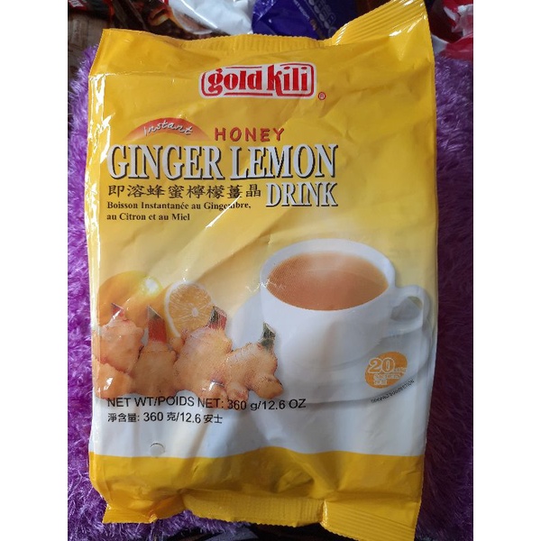 Gold Kili Honey Ginger Lemon Drink 360g Shopee Philippines