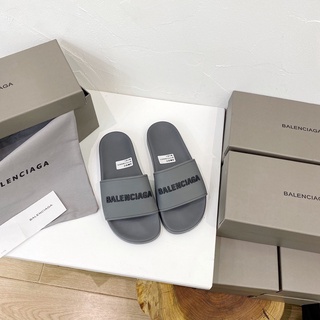 Balenciaga Flip Flop Couple Models 2021s Pu Foam Outsole Dermis Lining 