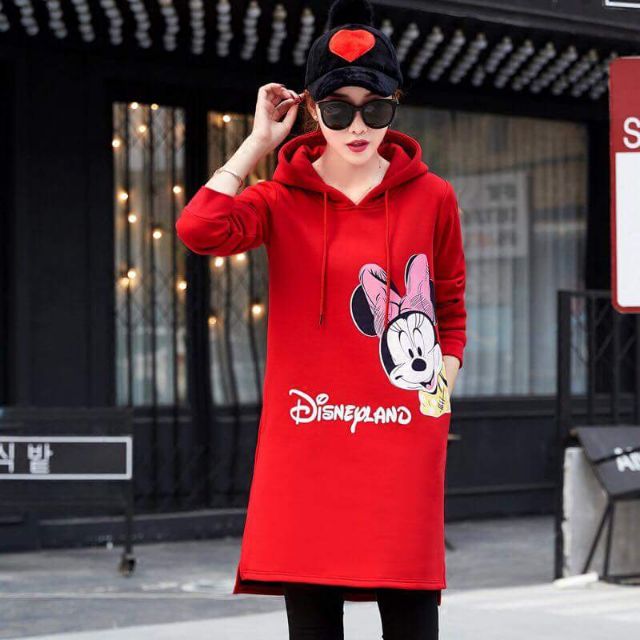 Mickey mouse cheap hoodie dress