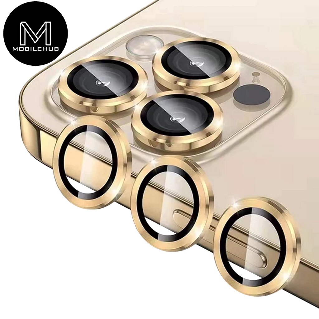 iPhone 12 Pro Max Camera Lens Screen Protector (3 Pcs) (Gold) Shopee